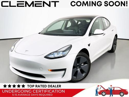 Pearl White Multi 2023 Tesla Model 3 Base