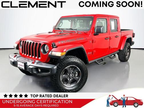 Firecracker Red Clearcoat 2022 Jeep Gladiator Rubicon