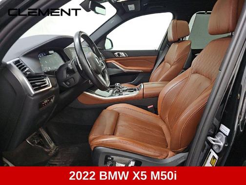 Black Sapphire Metallic 2022 BMW X5 M50i