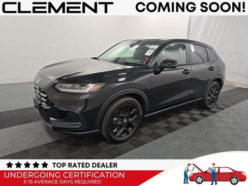 Crystal Black Pearl 2024 Honda HR-V Sport
