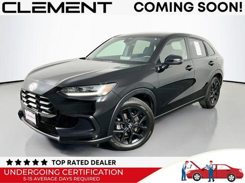 Crystal Black Pearl 2024 Honda HR-V Sport