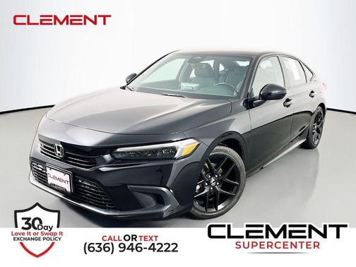 Crystal Black Pearl 2024 Honda Civic Sport
