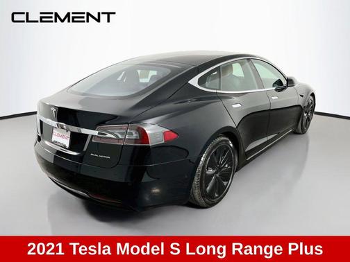 Black 2021 Tesla Model S Long Range
