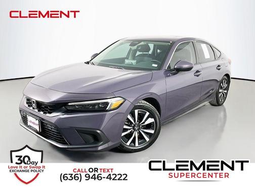 Smokey Mauve Pearl 2022 Honda Civic EX-L
