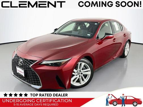 Matador Red Mica 2022 Lexus IS 300 Base