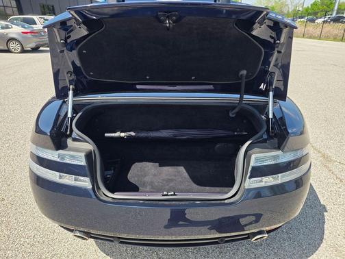 Blue 2009 Aston Martin DB9 Volante