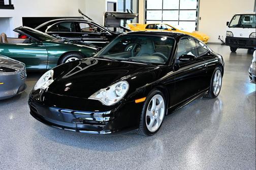 Black 2003 Porsche 911 Carrera