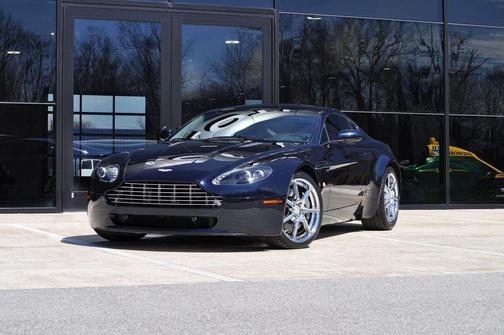 Midnight Blue 2009 Aston Martin V8 Vantage Base