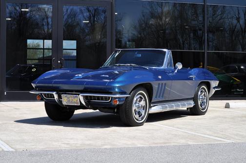 Blue Metallic 1966 Chevrolet Corvette Base