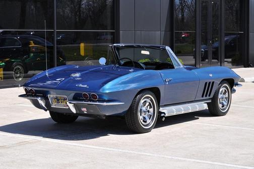 Blue Metallic 1966 Chevrolet Corvette Base