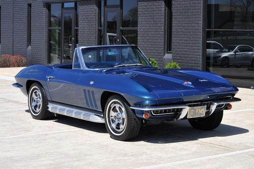 Blue Metallic 1966 Chevrolet Corvette Base