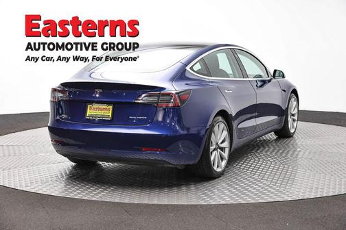 Deep Blue Metallic 2019 Tesla Model 3 Long Range