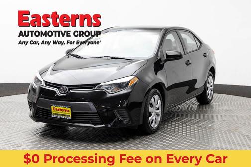Black Sand Pearl 2016 Toyota Corolla LE