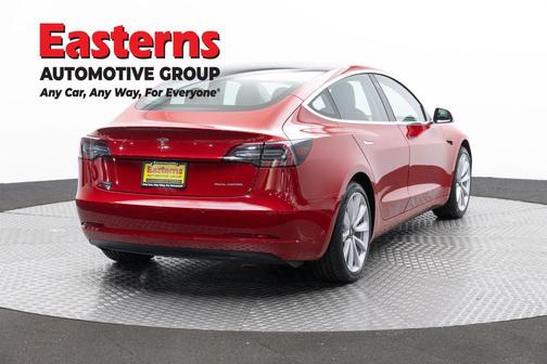 Red Multi-Coat 2018 Tesla Model 3 Long Range