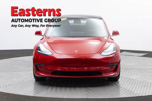 Red Multi-Coat 2018 Tesla Model 3 Long Range