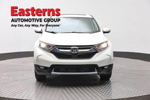 White Diamond Pearl 2018 Honda CR-V EX
