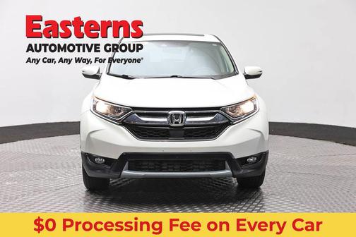 White Diamond Pearl 2018 Honda CR-V EX