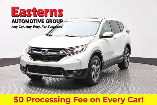 White Diamond Pearl 2018 Honda CR-V EX
