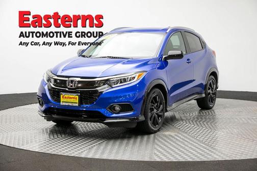 Blue 2021 Honda HR-V Sport