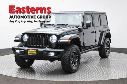 Black Clearcoat 2023 Jeep Wrangler 4xe Rubicon
