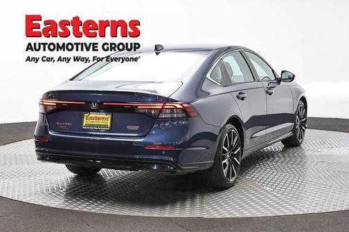 Canyon River Blue Metallic 2025 Honda Accord Hybrid Touring