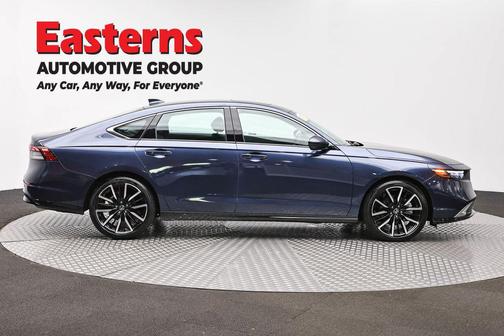 Canyon River Blue Metallic 2025 Honda Accord Hybrid Touring