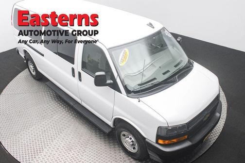 Summit White 2023 Chevrolet Express 3500 RWD 3500 Extended Wheelbase LS