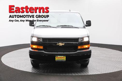 Summit White 2023 Chevrolet Express 3500 RWD 3500 Extended Wheelbase LS