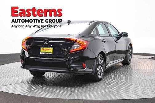 Black 2017 Honda Civic EX