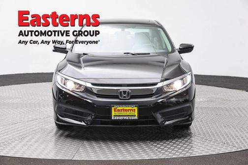 Black 2017 Honda Civic EX