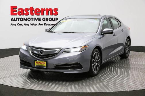 Slate Silver Metallic 2016 Acura TLX V6 Tech