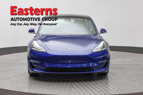 Deep Blue Metallic 2018 Tesla Model 3 Long Range