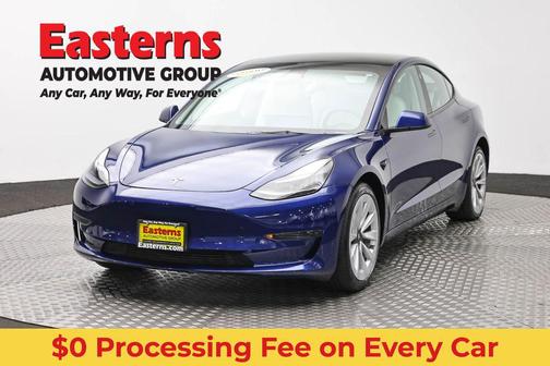 Deep Blue Metallic 2023 Tesla Model 3 Standard Range