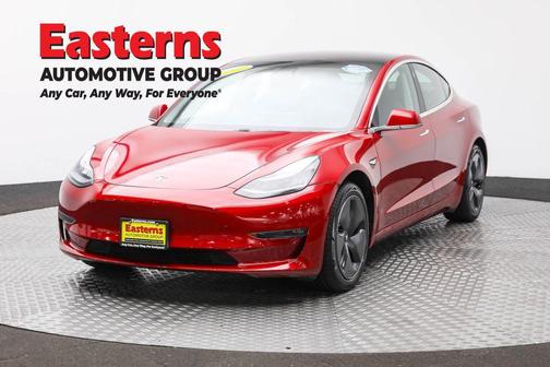 Red Multi-Coat 2018 Tesla Model 3 Long Range