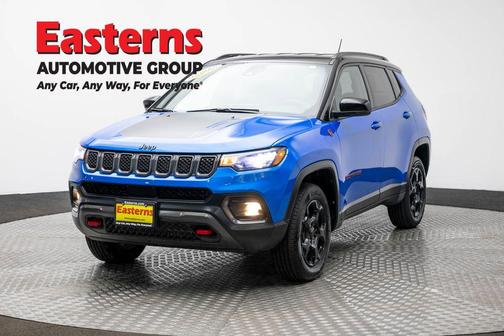 Laser Blue Pearlcoat 2023 Jeep Compass Trailhawk