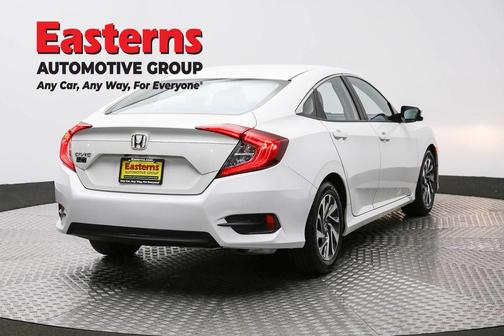 White 2016 Honda Civic EX