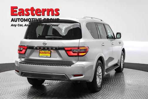 Brilliant Silver Metallic 2024 Nissan Armada SV 2WD