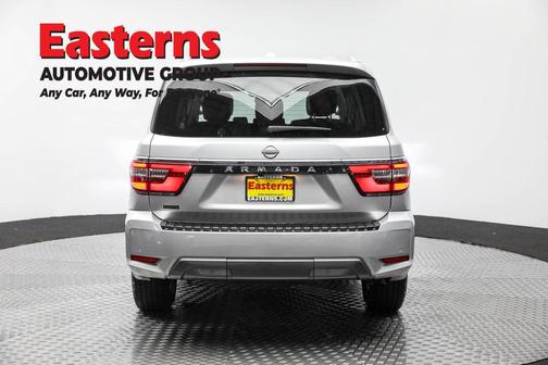 Brilliant Silver Metallic 2024 Nissan Armada SV 2WD