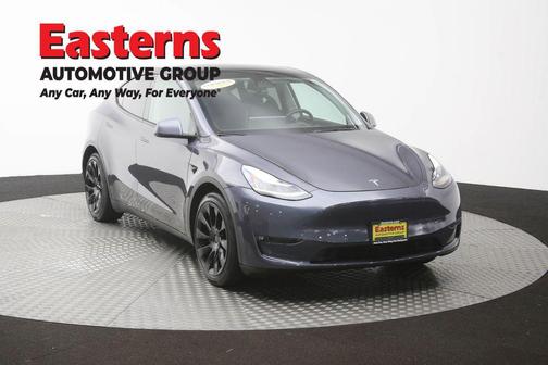 Gray 2021 Tesla Model Y Long Range Dual Motor All-Wheel Drive