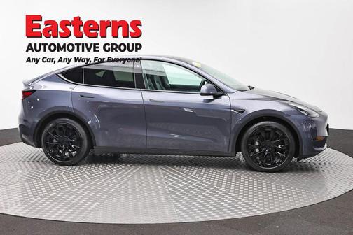 Gray 2021 Tesla Model Y Long Range Dual Motor All-Wheel Drive