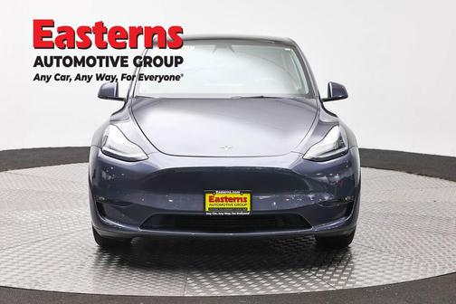Gray 2021 Tesla Model Y Long Range Dual Motor All-Wheel Drive