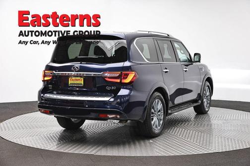 Hermosa Blue 2024 INFINITI QX80 Luxe