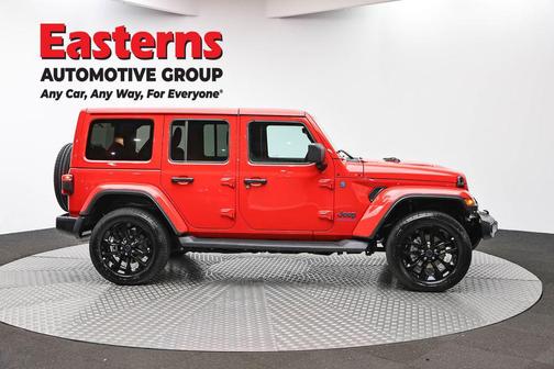 Firecracker Red Clearcoat 2025 Jeep Wrangler 4xe Sahara