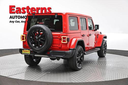 Firecracker Red Clearcoat 2025 Jeep Wrangler 4xe Sahara