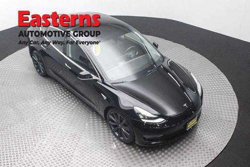 Solid Black 2020 Tesla Model 3 Performance