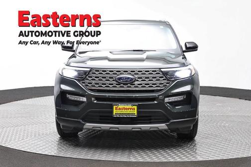 FORGED GREEN METALLIC 2022 Ford Explorer Limited