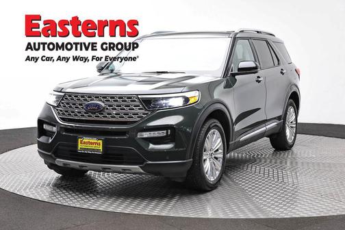 FORGED GREEN METALLIC 2022 Ford Explorer Limited