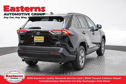 Midnight Black Metallic 2025 Toyota RAV4 Hybrid XLE