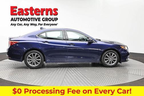 Fathom Blue Pearl 2020 Acura TLX Technology