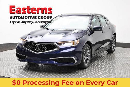 Fathom Blue Pearl 2020 Acura TLX Technology
